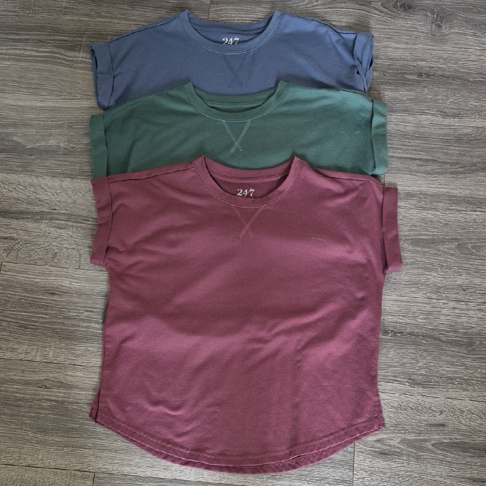 Maurices 24/7 Burgundy Top